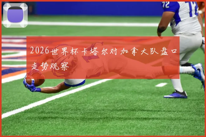 2026世界杯卡塔尔对加拿大队盘口走势观察